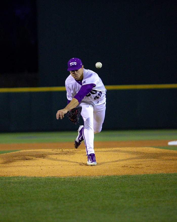 TCU LHP Payton Tolle got his first win of the season after No. 5 TCU beat No. 20 UCLA 4-3. 